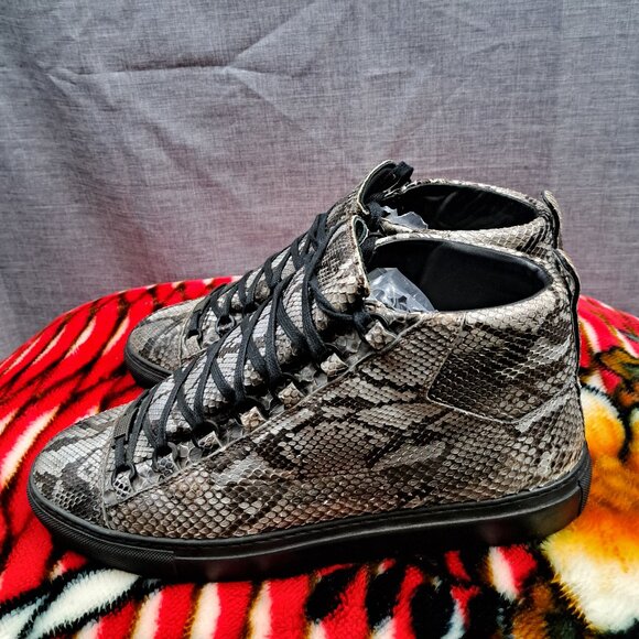 Balenciaga Arena Snakeskin Size Men's / US 10 / EU 43 ( 412382 ) - Picture 1 of 12
